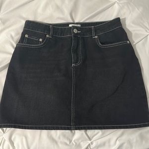GANNI Denim Skirt
